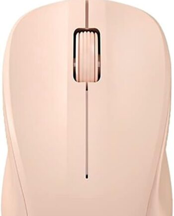 USB Silent Wired Computer Mouse with  for Office and Home, 1200DPI, Premium and Portable, Compatible with Windows PC, Laptop, Desktop, Notebook (Pink)