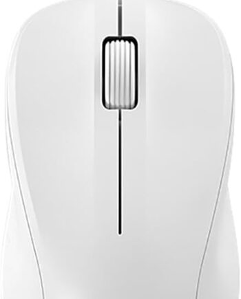 USB Silent Wired Computer Mouse with  for Office and Home, 1200DPI, Premium and Portable, Compatible with Windows PC, Laptop, Desktop, Notebook (White)