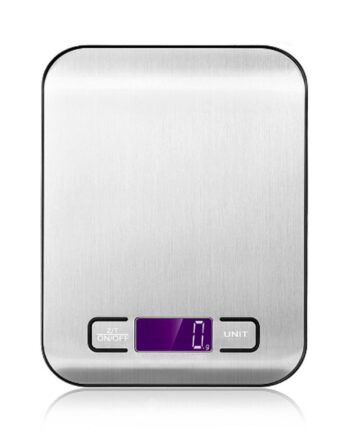Kitchen Scale 10kg/1g Precision Electronic Food Scale for Cooking and Baking Measuring Tools Stainless Steel Balance LCD Display