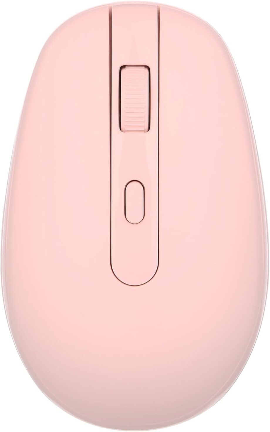 Wireless Mouse RM700 2.4G Silent Computer Mouse with USB Nano Receiver for Laptop, PC, Mac, Chromebook, Windows (Light Pink)