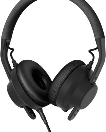 Ultra Light Weight DJ Headphones, Black