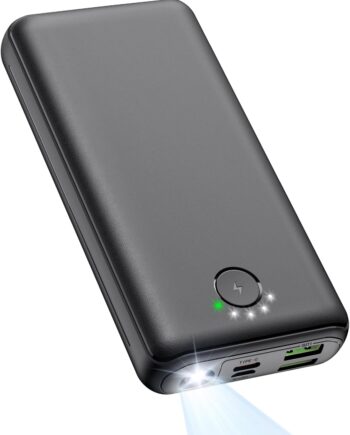 Portable Charger Power Bank 30000mAh - USB C 22.5W Fast Charging External Battery Pack Charging Bank PD QC4.0 with Flashlight 3 Outputs & 2 Inputs Phone Charger for iPhone Samsung  iPad etc