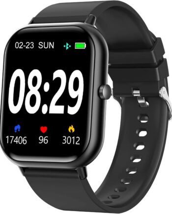 Smart Watch for Men Women 1.83" for  Samsung  Phone Compatible, Fitness Tracker Watch with Pedometer, Heart Rate/Sleep Monitor, Blood Oxygen,  Waterproof