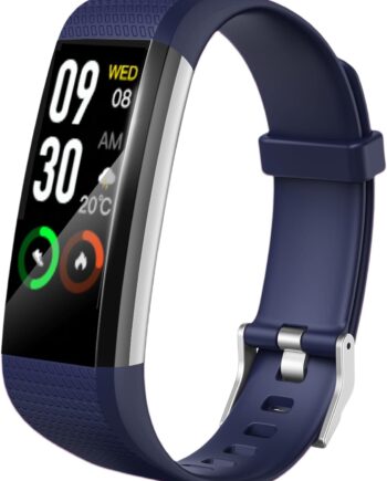 Fitness Tracker with Heart Rate Monitor, Activity Tracker Pedometer with Calorie Counter, Sleep Monitor, Smart Watch with  Waterproof Sports Bracelet for Women Men