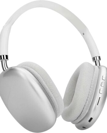 Wireless Bluetooth Over Ear Headphones Up to 28H Battery Life Headset with Microphone Gym Overhead Headphones Compatible with iOS & Android Mobile Phones, Computers, Laptop (Sliver)