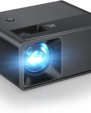 Mini Projector, 2025 Upgraded Full HD 1080P Support Video Projector, Portable Small Movie Projector, Compatible with iOS/Android/Windows/TV Stick/Box/USB