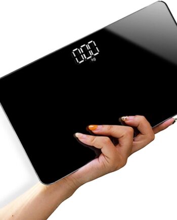 Travel Scale for Body Weight,  Small Portable Body Weight Scales Digital Bathroom Mirror Scale Mini Electronic Scale for Personal Health, Body Tape Measure Included (Rechargeable)