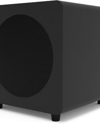 Powered Subwoofer | 300W Peak Power | 8" Woofer | Matte Black