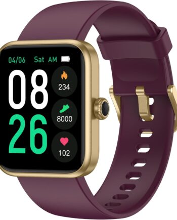 Smart Watch, Fitness Tracker Watch with Heart Rate Monitor, , Sleep Tracker, 45mm Fitness Watch  Waterproof Smartwatch for Women Men Step Counter Pedometer for   Phones