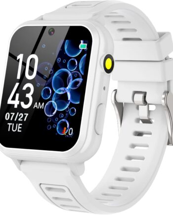 Kids Smart Watch Gift for Girls Age 4-12, Smart Watch for Kids with 26 Games HD Touch Screen Kids Watches Camera Video Music Pedometer Flashlight Educational Toys Birthday Gifts for Girls