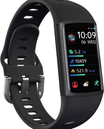 Fitness Tracker, Smart Watch with Blood Oxygen, Sleep Monitor, 24/7 Heart Rate & Blood Pressure,  Waterproof Health Activity Trackers with Calories Step Counter for Women Men