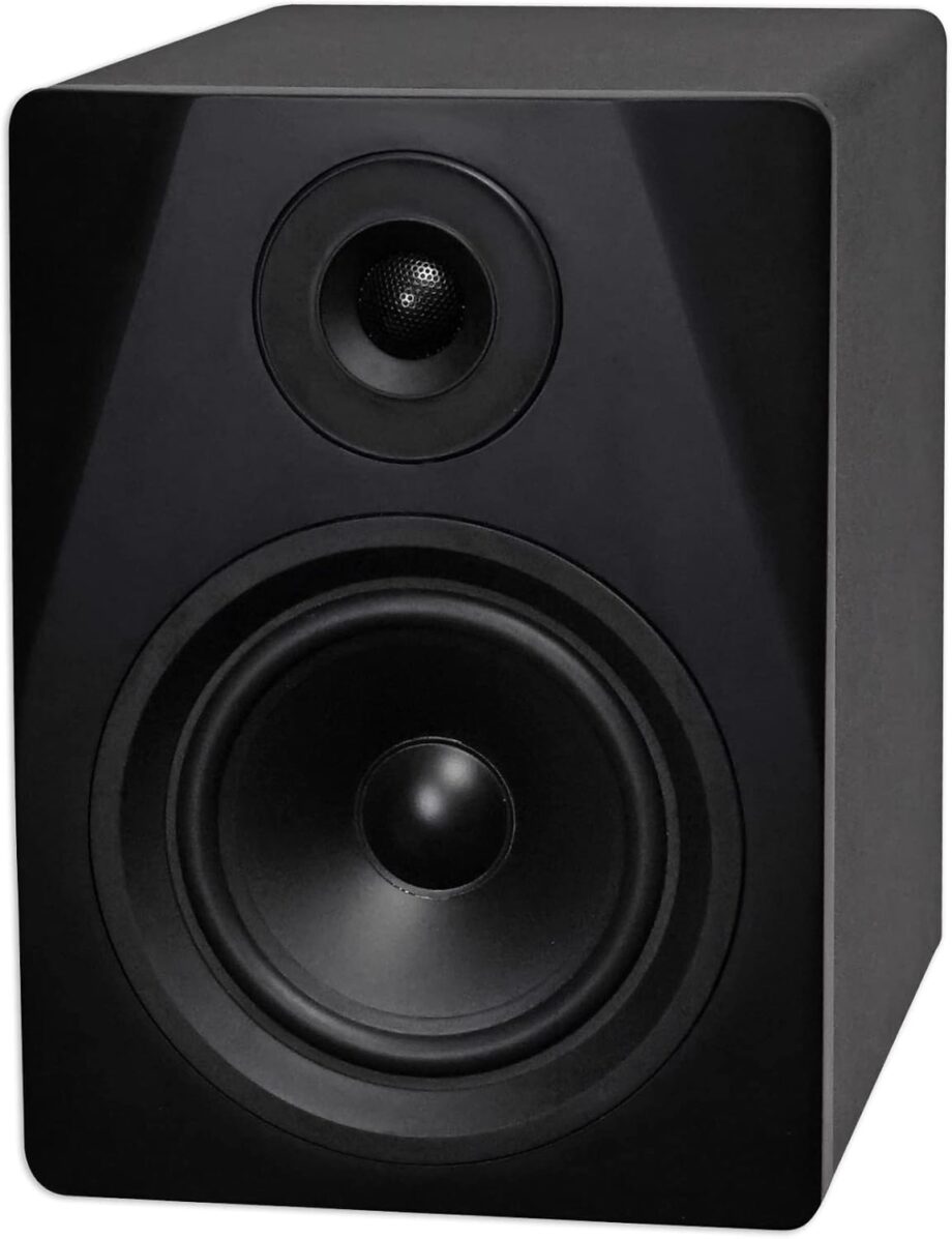 5.25" 2-Way 150W Black Active/Powered Studio Monitor Speaker