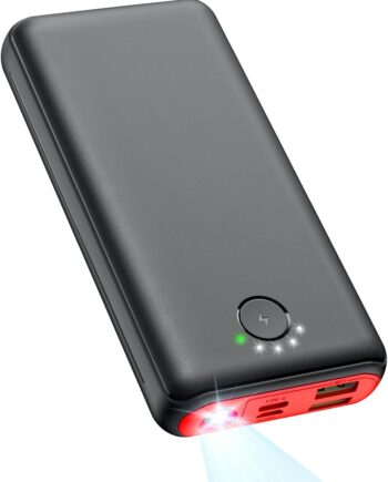 Portable Charger Power Bank 30000mAh - USB C Fast Charging 22.5W External Battery Pack Cell Phone Charger with Flashlight for iPhone 15/14/13/12 Series, Android Samsung  Travel Camping