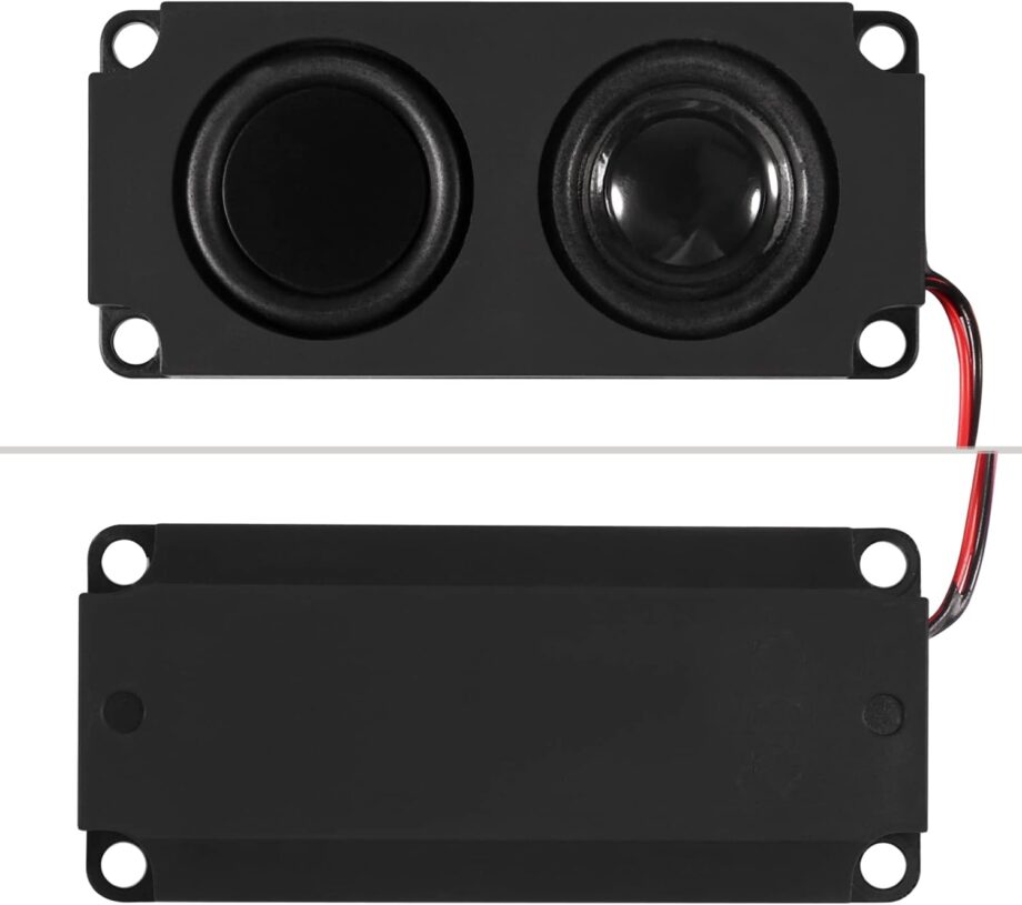 4s Speaker 5 Watt 8 Ohm Double City Mini Speaker Full-Re City Advesing Machine Small Speaker 3.3V 5V with 2 pin Interface Compatible with  Electronic Projects