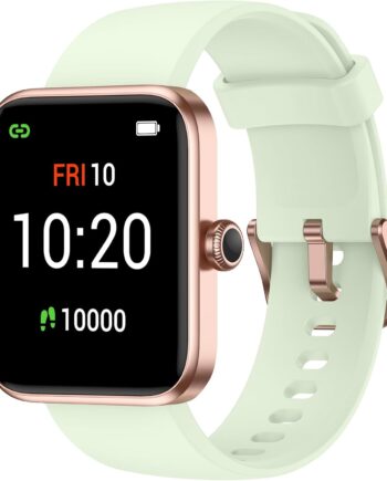 Smart Watch, Fitness Tracker with Heart Rate Monitor, Blood Oxygen, Sleep Tracking, 41mm Smartwatch Waterproof with Pedometer for Women Men Watch Compatible with   Phones