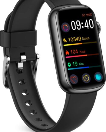 Fitness Tracker with Blood Oxygen, Blood Pressure, 24/7 Heart Rate and Sleep Tracking,  Waterproof Activity Trackers and Smart Watches with Step Tracker, Pedometer for Women Men