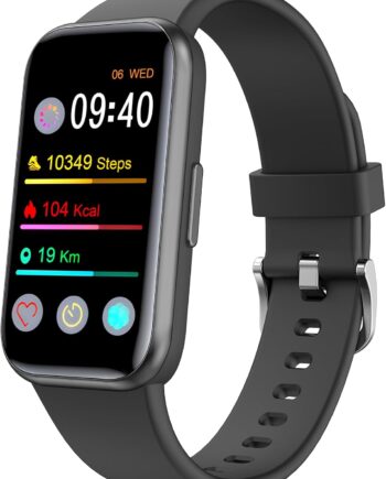 Fitness Tracker with Blood Oxygen, 24/7 Heart Rate and Sleep Tracking,  Waterproof Activity Sport Health Tracker Smart Watch with Step Counter Pedometer for Women Men