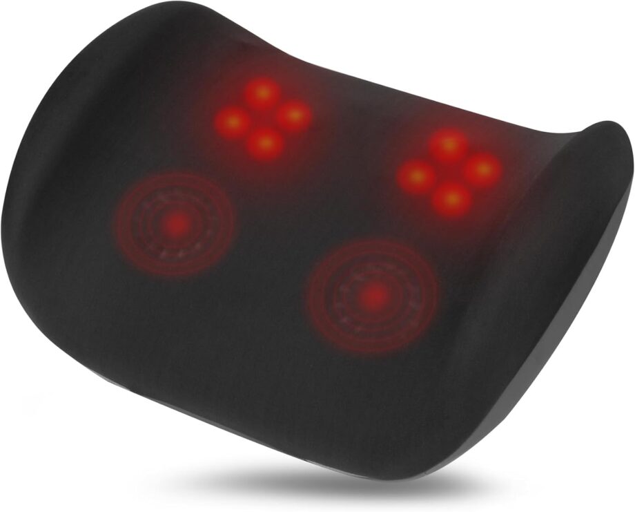 Shiatsu Foot and Calf Massager with Heat, Vibrating Massage Machine for Plantar Fasciitis, Neuropathy, Blood Circulation, Thigh Leg Muscle Tension, Deep Tissue Massager, Fathers day Dad Gifts