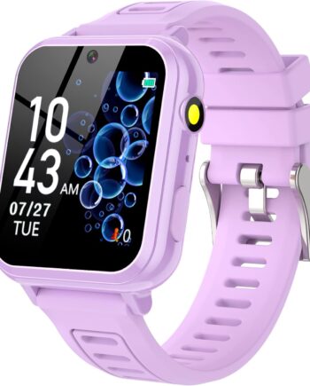 Kids Smart Watches Girls Gifts Age 3-12, Smart Watch for Kids with 24 Games Camera Video Recorder Music Player Alarm Calculator Stopwatch Flashlight Pedometer Gift Toys for Girls Ages 5 6 7 8 9 10