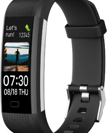 Fitness Tracker with Heart Rate Monitor, Activity Tracker Pedometer with Calorie Counter, Sleep Monitor, Smart Watch with  Waterproof Sports Bracelet for Women Men