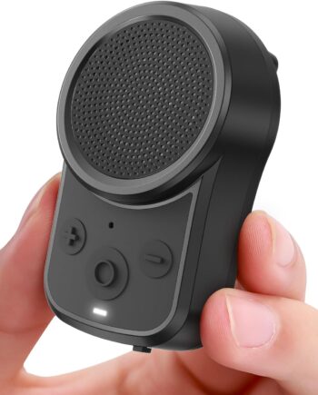 Mini Bluetooth Speaker, Clip-On Portable Speaker with Built-in Mics Hands-Free Music and Calls for Hiking/Biking, Waterproof  Volume  Bluetooth Speakre, Gifts for Women/Men