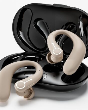 Rechargeable Hearing d with  for People with Hearing Loss, Clear Sound and Easy to Use (brown)