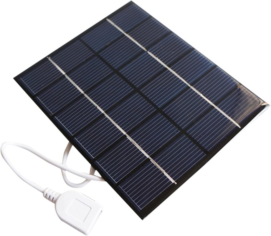2w 6v USB Mini Solar Panel Module DIY Polysilicon Solar Epoxy Cell Charger B032