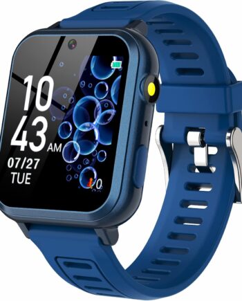 Smart Watch for Kids with 24 Games Alarm Clock, Touchscreen, Calendaring Camera Music Player Time Display Video & Audio Recording, Toys for 3-12 Years Old Boys