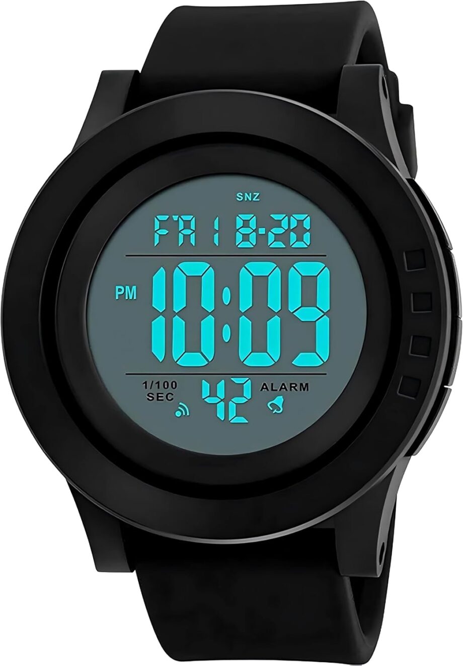 Men's Digital Watch, Sports Waterproof Watch LED Military Multifunction Outdoor Army Watches for Men