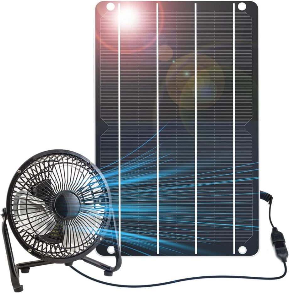 Mini 6W Solar Panels Chargers USB 5V ll Monocrystalline Power Emergency Panels IP67 Waterproof for Outdoor Security Camera Fans Flashlight Pond Air Bubbler Fish Tank Oxygen Pump