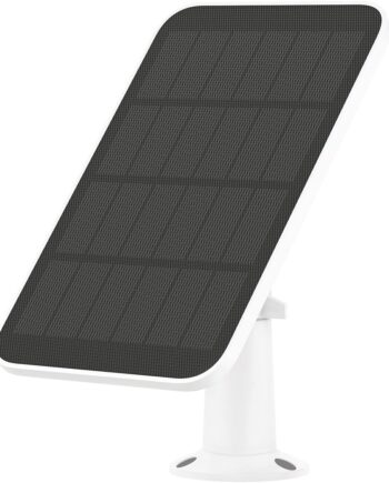 3W Portable Solar Panel for Security Camera Outdoor Wireless, Solar Battery Camera Charger with 10ft Cable and Adjustable Bracket, IP65 Waterproof