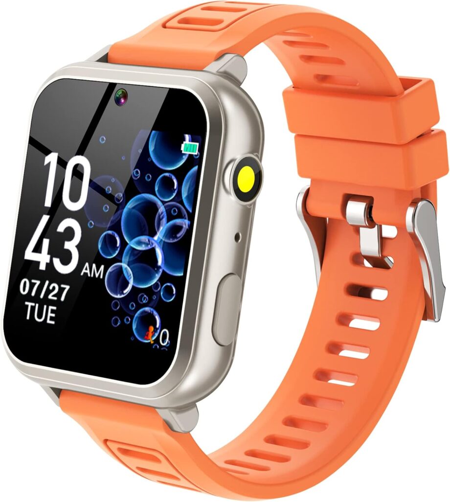 Smart Watch for Kids with 24 Puzzle Games Camera Video Recorder Music Alarm Calculator Calendar Flashlight Pedometer Birthday Gift for 3-12 Year Old Boys and Girls