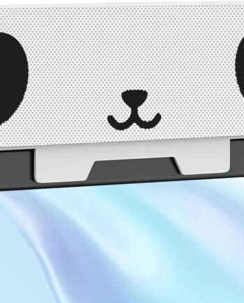 Computer Speakers for Desktop Monitor,Single Speakers for Desktop ,Laptop Speaker with Loud Sound,Volume Control Easily Cls to Monitors( to USB Adapter Included) (White)