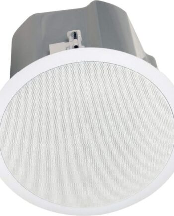 inch Coaxial Ceiling Speaker with Transformer, Grille, losure, Mounting Ring/ 120W Coaxial Driver; 120 W Transformer; Steel Back-Can;  Grille