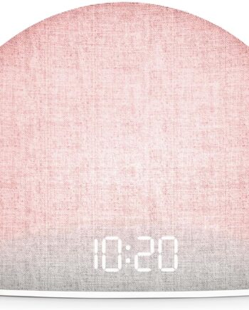 Sunrise Alarm Clock, White Noise Sound Machine, Cozy Light, Nature Sounds, Dimmable Clock, Gentle Wake Up, Regular Sleep-Wake Routine, Phone-Free Bedroom