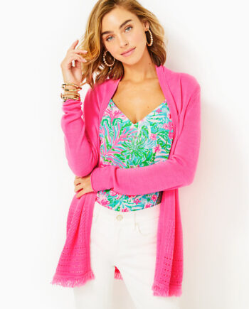 Noble Fringe Cardigan | Lilly Pulitzer Outlet