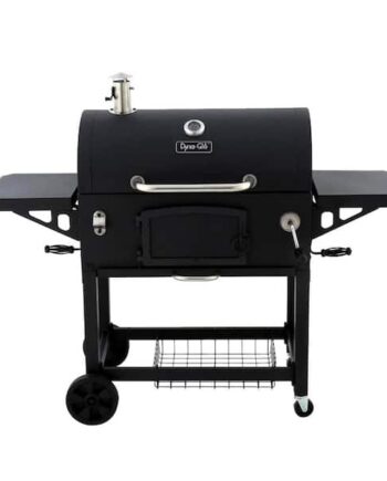 Heavy-Duty Extra-Large Charcoal Grill in Black