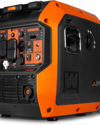 WEN 6800W Dual Fuel Inverter Generator RV-Ready CO Watchdog