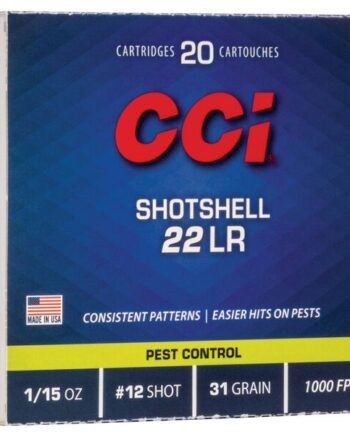 Rimfire Shotshell 22 LR 12 Shot Size