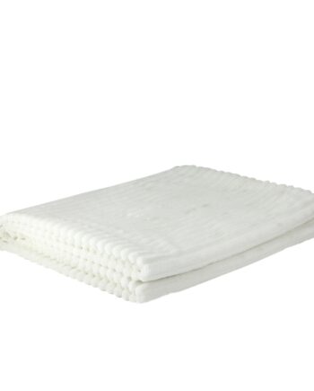 Northlight Cream White Ultra Plush Micro Fleece Throw Blanket 50 x 60