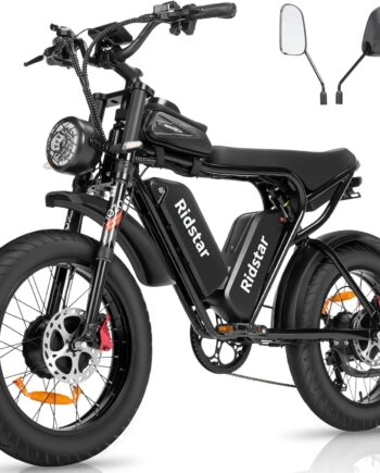 Electric Dirt Bike for Adults, 1000–2000W, 20" Fat Tire, 50–180 Miles