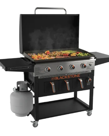 Blackstone 4-Burner 36" Propane Outdoor Griddle with Air Fryer and Hood
