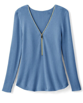 Soft Essential™ Ribbed Valentina Sweater