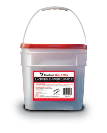 Toughcoat™ Premium Barbed Staples 1½-in. 40#