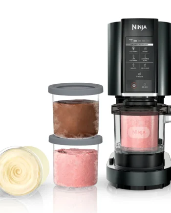 Ninja CN315A Creami Ice Cream & Sorbet Maker, 7 Frozen Treat Programs, 4 Pints
