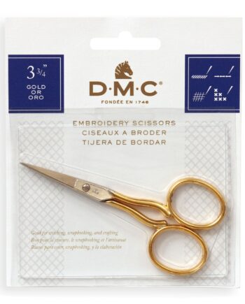 DMC Embroidery Scissors 3 3/4 Gold/Silver