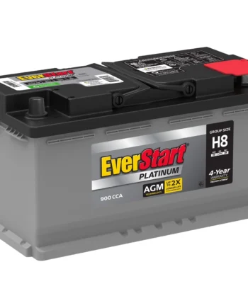 EverStart Platinum BOXED AGM Battery, Group Size H8 12 Volt, 900 CCA