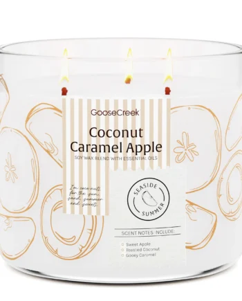 Coconut Caramel Apple 3-Wick Candle