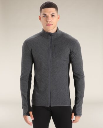 Men's Descender Long Sleeve Zip Jacket