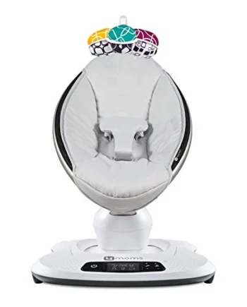 Baby Swing, Bluetooth Baby Rocker with 5 Unique Motions